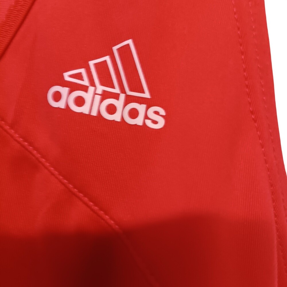 Adidas Women's Red V Neck Sleeveless Performance Active Tank Top Size XL - Picture 3 of 9